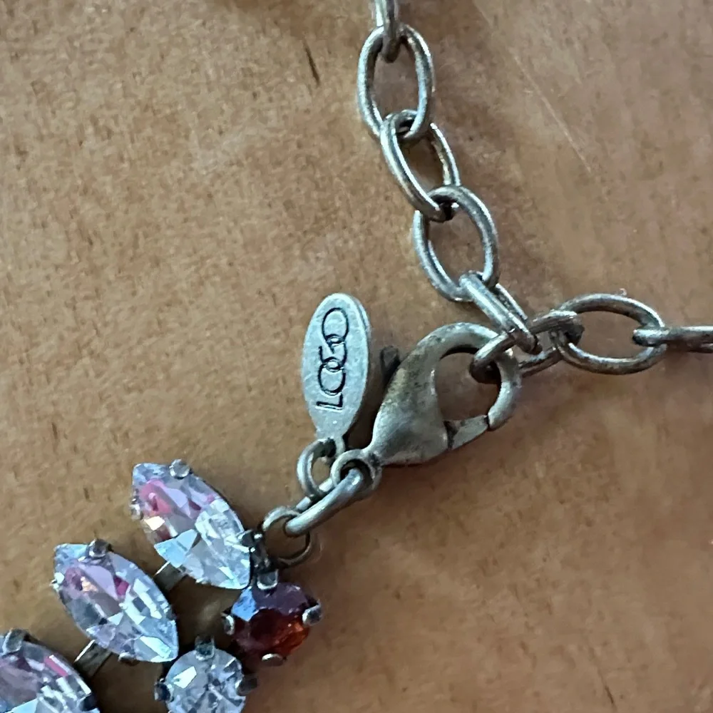 LOGO by Lori Goldstein Elegant Crystal Necklace - Picture 2 of 4